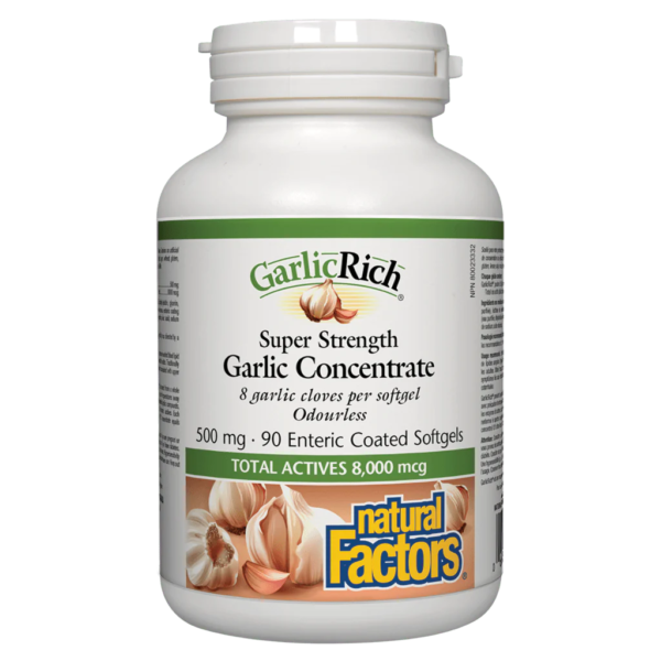 GARLICRICH SUPER STRENGTH GARLIC CONCENTRATE 500MG