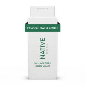 NATIVE BODY WASH COASTAL OAK & AMBER