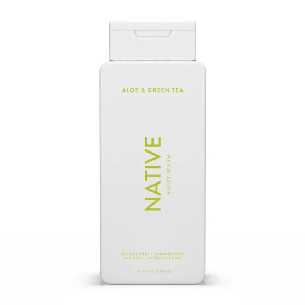 NATIVE BODY WASH ALOE & GREEN TEA