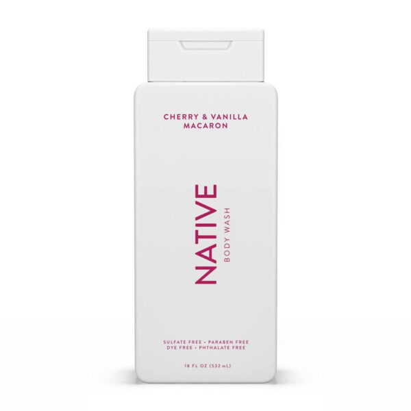 NATIVE BODY WASH STRAWBERRY & VANILLA TAFFY