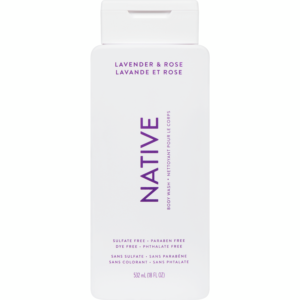 NATIVE BODY WASH LAVENDER & ROSE