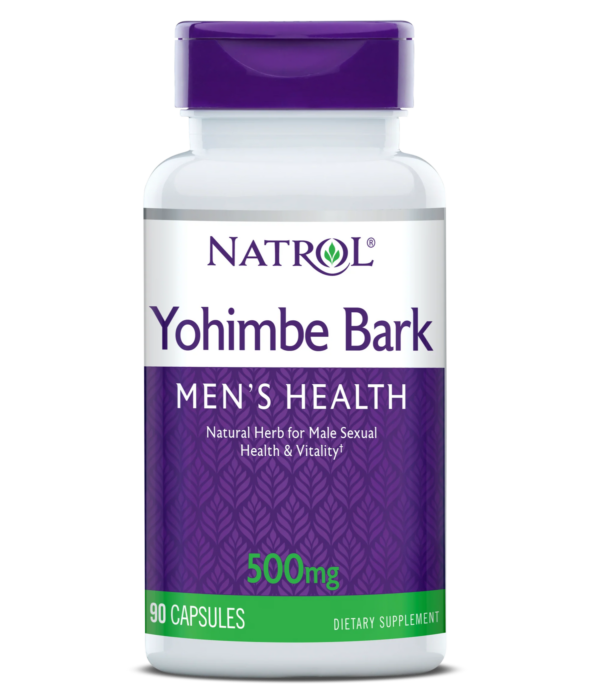 NATROL YOHIMBE BARK MEN?S HEALTH 500MG
