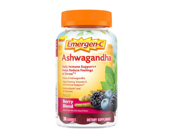 EMERGEN-C ASHWAGANDHA, BERRY BLEND