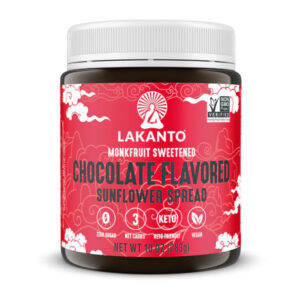 LAKANTO MONKFRUIT SWEETENED CHOCOLATE FLAVORED SUNFLOWER SPREAD