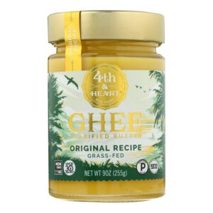 4TH & HEART GHEE CLARIFIED BUTTER 255G