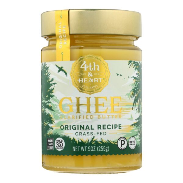 4TH & HEART GHEE CLARIFIED BUTTER 255G