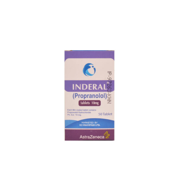 Inderal 10mg Tablets 50s