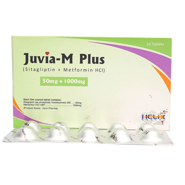 JUVIA-M PLUS 50+1000MG TAB10'S