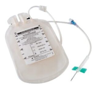 K-Shield Advantage Blood Drawing Kit With 16G Safety Needle, 600mL Bag Each # BK-64A