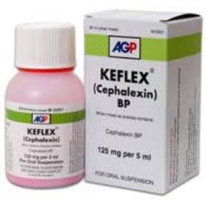 Keflex Suspension 125mg 60ml 1's