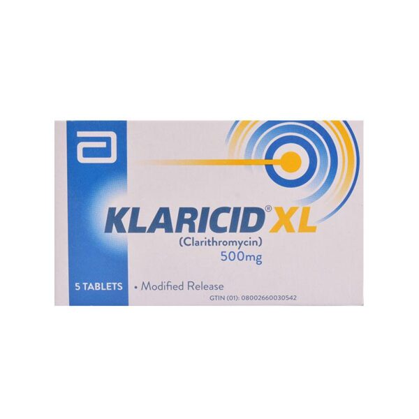 Klaricid Tablets Xl 500mg 5's