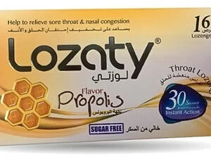 Lozaty Throat Lozenges - Propolis Sugar Free 16's Pack
