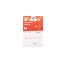 MEROSTIN 1GM INJ 1'S