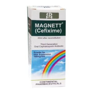 Magnett Sus. 100mg 1's