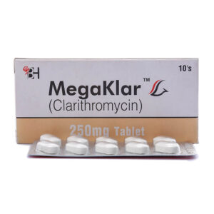 Megaklar Tab 250 MG 10's