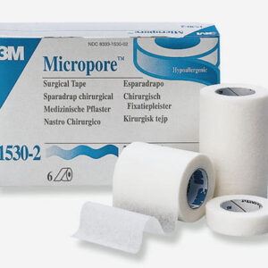 3M Micropore Surgical Tape 1 IN x 10 YD 12 Rolls/Carton