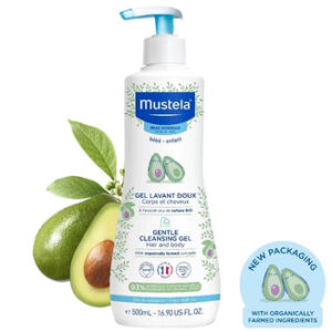 Mustela Gentle Cleansing Gel 16.90 fl oz, 500 ml