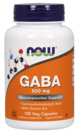 Now Gaba 500mg Capsules 100`S