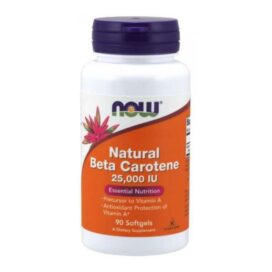 Now Natural Betacarotene 25000Iu 90?S