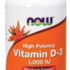 Now Vitamin D-3 1000Iu 180Softgels