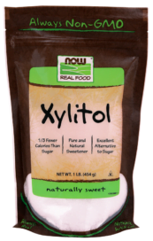 NOW-  Xylitol 100% Natural Sweetener 454gm