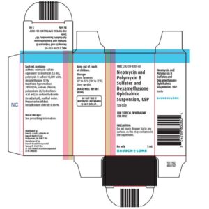 Neomycin / Polymyxin B / Dexamethasone Ophthalmic 3.5% 5mL