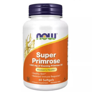 Now Super Primrose 1300 mg Softgel 60's