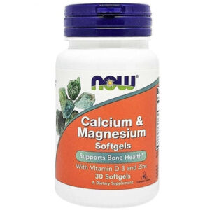 Now Calcium & Magnesium D Softgels 30's