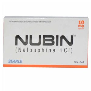 Nubin 10mg 1ml Injection 10's