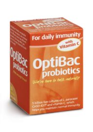 OPTIBAC PROBIOTICS DAILY IMMUNITY/VITAMIN C 5 BILLION 30S
