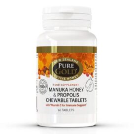 OPTIMA MANUKA HONEY&PROPOLIS CHEWABLES 60S