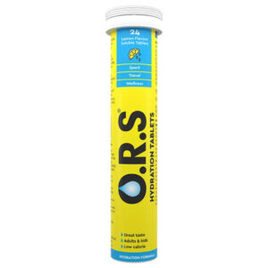 ORS - Hydration Tablet Lemon Flavour 24's