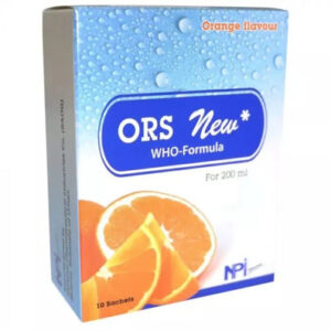 ORS New Orange Flavour Powder Sachets 10's
