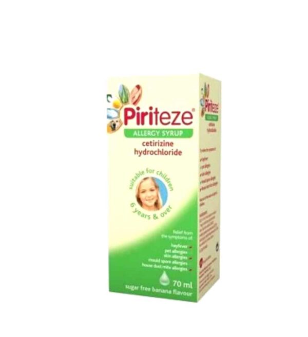 Piriteze Allergy Syrup 70mls