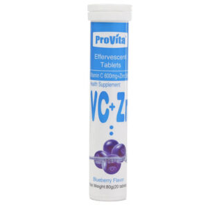 ProVita Vitamin C 600mg + Zinc 5mg Tablets 20'S