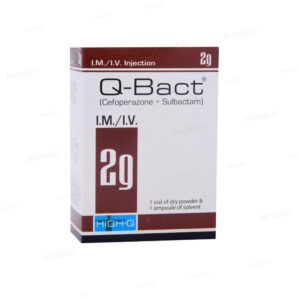 Q-Bact Injection 2g 1 Vial