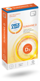Quest Once A Day Vitamin D3 (Sunshine) 30S