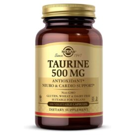 Solgar Taurine 500Mg 100Vcaps