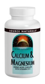 Source Naturals Calcium&Magnesium 300Mg 100Tabs