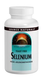 Source Naturals Selenium Yst Free 200Mcg 60T