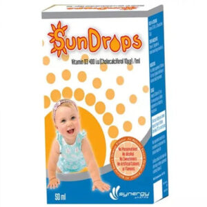 SYNERGY Sun Drops Vitamin D3 400 IU 50 ml