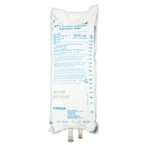 0.9% Sodium Chloride Injection USP, 1000mL Case 12