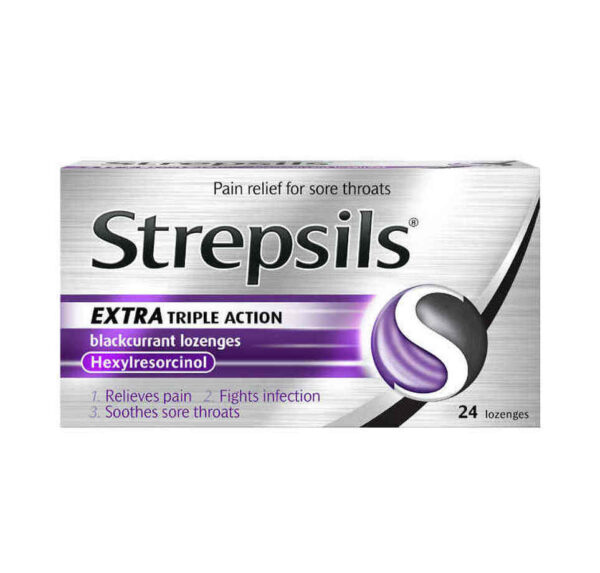 STREPSILS EXTRA TRIPLE ACTION