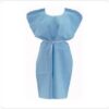 Patient Exam Gown Medium Blue Adult