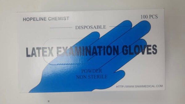 HOPELINE CHEMIST LATEX GLOVES