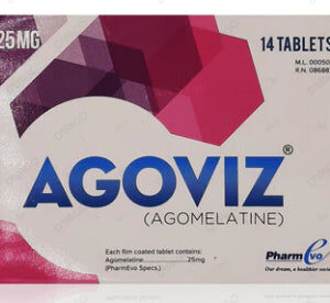 Agoviz 25mg Tablets 14's