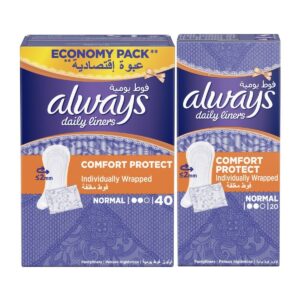 Always Daily Liners Comfort Protect