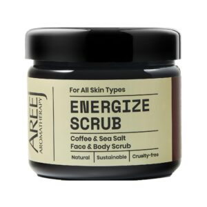 Areej Energize Coffee & Sea Salt Scrub - 200gm
