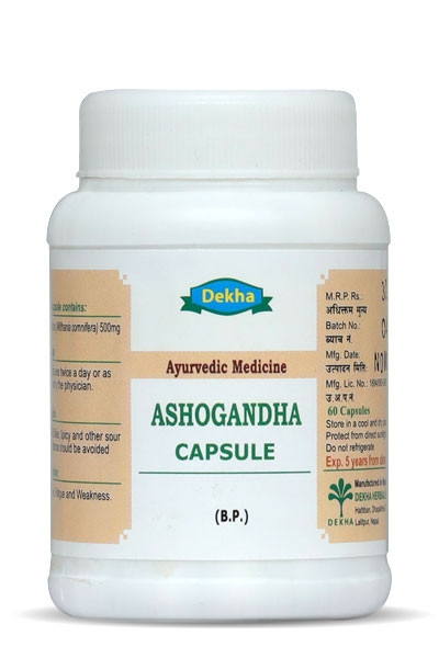Ashogandha Capsule 60cap
