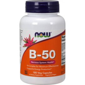 Now B50 Vitamin B Complex Caps 100?s